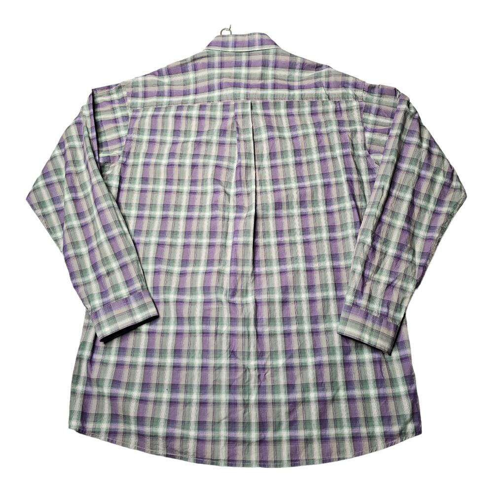 Cinch Shirt Mens Size XL Multicolor Plaid Western Cowboy Long Sleeve Button Down - Picture 2 of 8